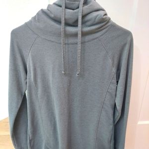 Cowl neck sweatshirt